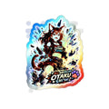 Stella Powering up Holographic sticker